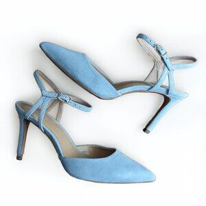 Banana Republic Sued Sandal Heel NEW Size 6.5